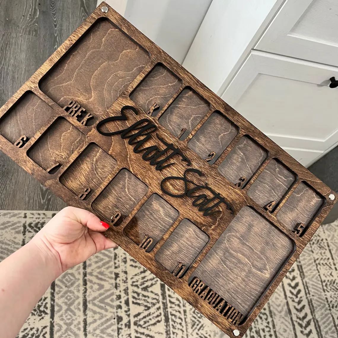 🎁School Years Photo Frame | Pre K to Graduation Picture Frame