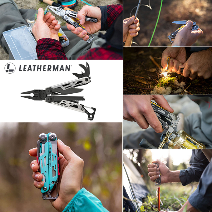 MULTITOOL LEATHERMAN SIGNAL 832586 CZARNY Z POKROWCEM 19 NARZĘDZI