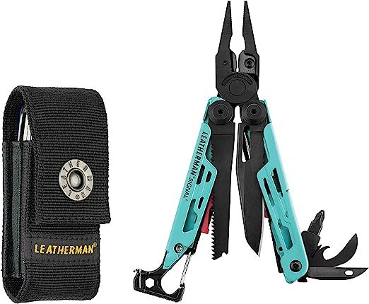 MULTITOOL LEATHERMAN SIGNAL 832586 CZARNY Z POKROWCEM 19 NARZĘDZI