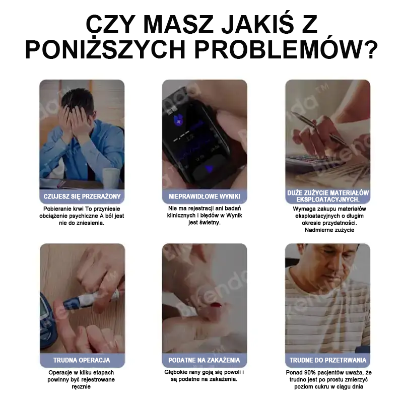Bikenda™ 2025 Smart Wielofunkcyjny Nieinwazyjny Laserowy Glukometr 👩‍💼 Dokładność do 99,9% 🍀