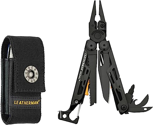 MULTITOOL LEATHERMAN SIGNAL 832586 CZARNY Z POKROWCEM 19 NARZĘDZI