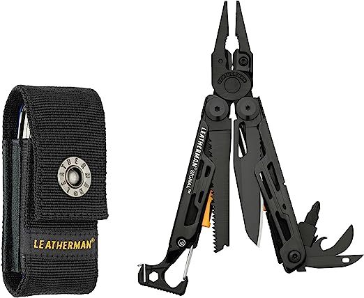 MULTITOOL LEATHERMAN SIGNAL 832586 CZARNY Z POKROWCEM 19 NARZĘDZI