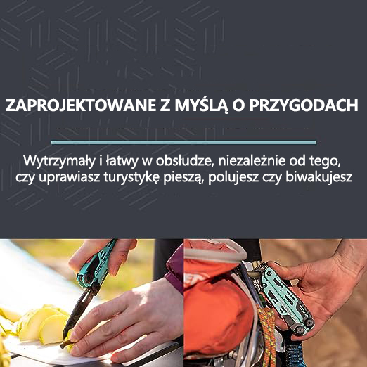 Leatherman Signal, narzędzie wielofunkcyjne survivalowe z 19 narzędziami