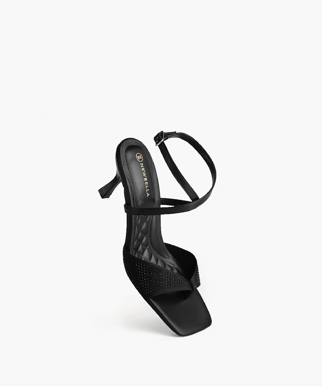 MOUSSE FIT Women Sweet Square Toe Heeled Sandals