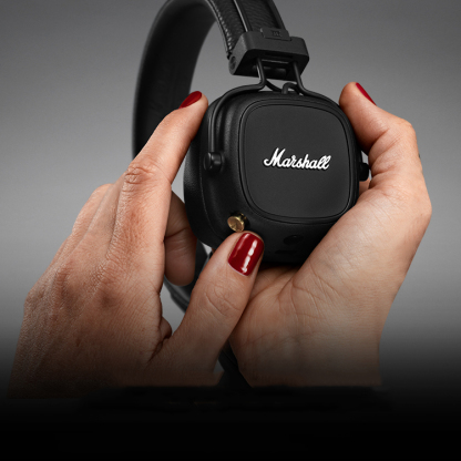 Marshall - słuchawki Major IV Bluetooth z bezprzewodowym ładowaniem