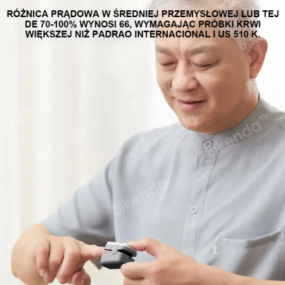 Bikenda™ 2025 Smart Wielofunkcyjny Nieinwazyjny Laserowy Glukometr 👩‍💼 Dokładność do 99,9% 🍀