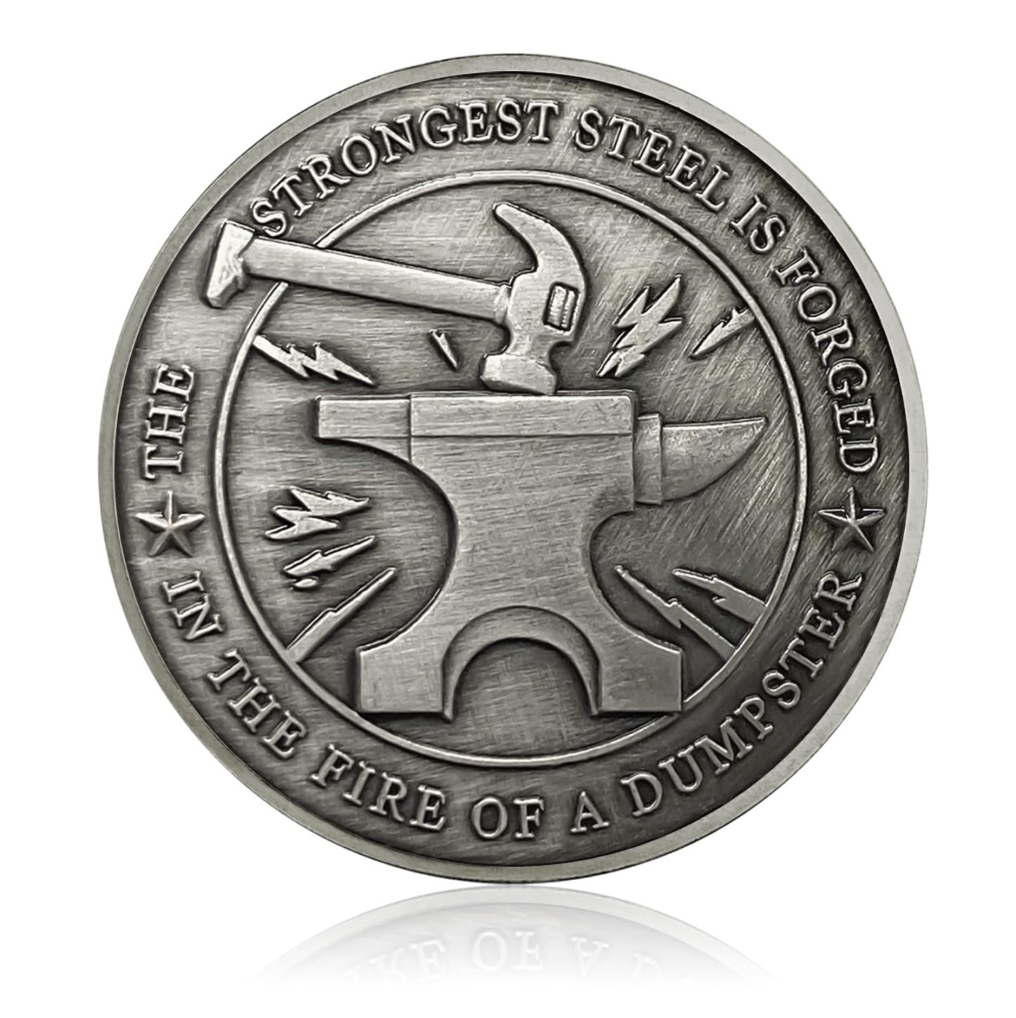 Dumpster Fire Challenge Coins