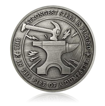 Dumpster Fire Challenge Coins