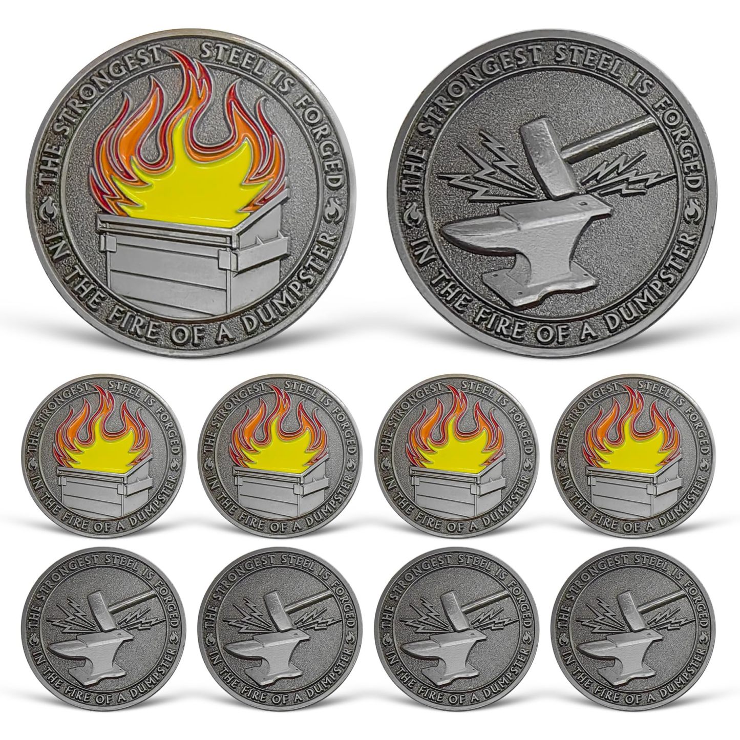 Dumpster Fire Challenge Coins III