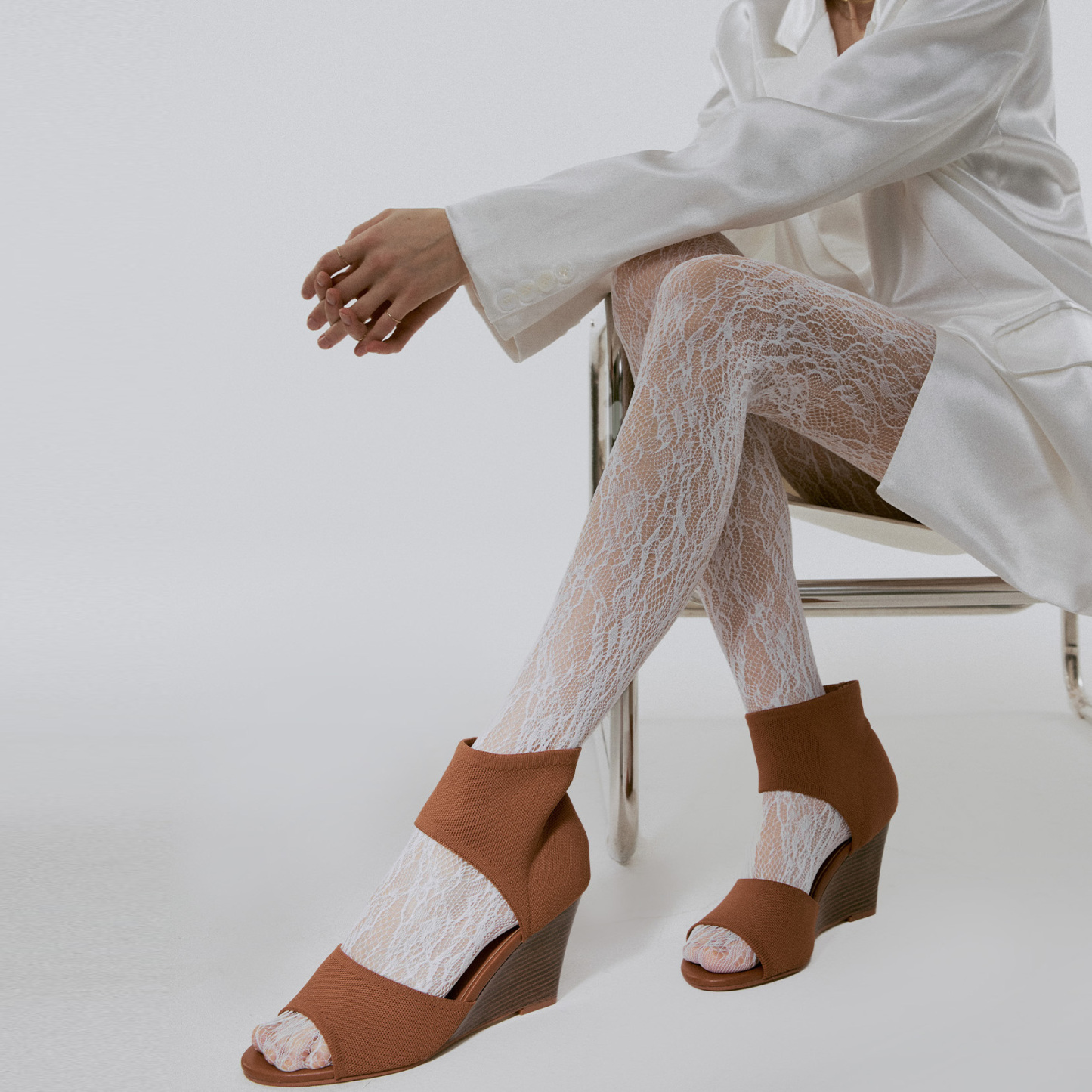 MOUSSE FIT Women Wedge Elegant Sandals