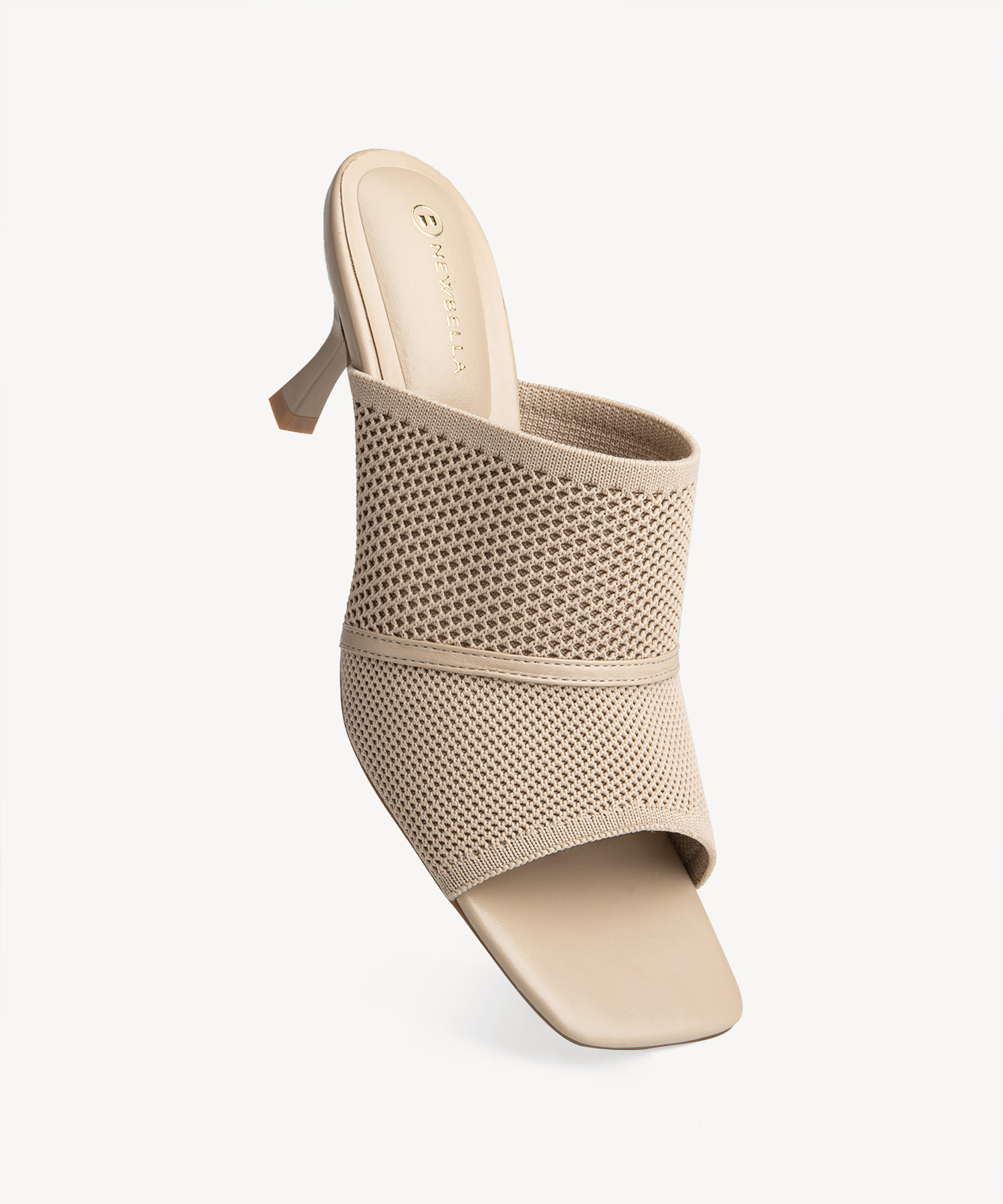 Mousse Fit Women Commute Square Toe Heeled Sandals