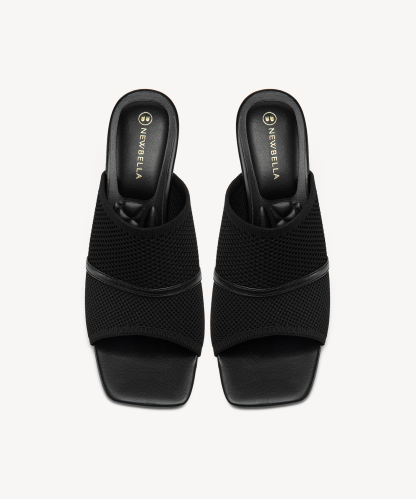 Mousse Fit Women Commute  Square Toe Heeled Sandals