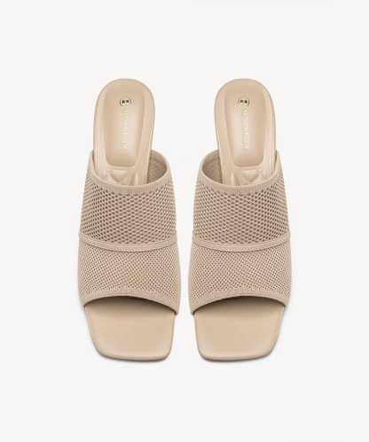 Mousse Fit Women Commute  Square Toe Heeled Sandals