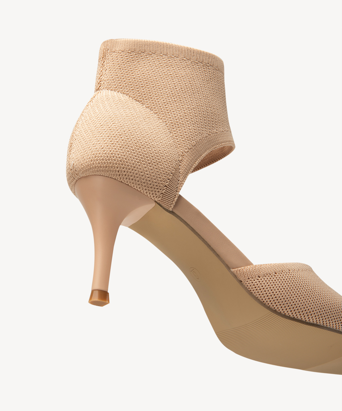 MOUSSE FIT Women Peep Toe Stiletto Heeled Sandals
