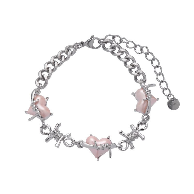 Heart Silver Bracelet | Jentle Jewelry