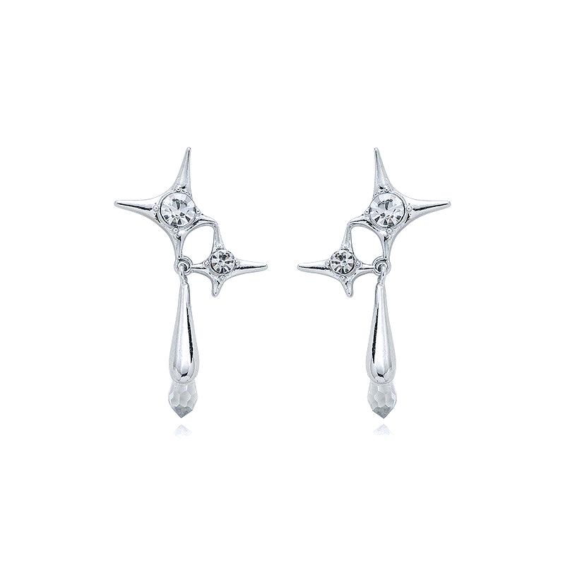 Star Silver Earrings | Jentle Jewelry