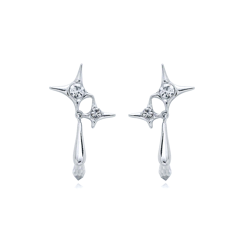Star Silver Earrings | Jentle Jewelry