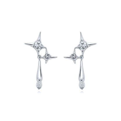 Star Silver Earrings | Jentle Jewelry