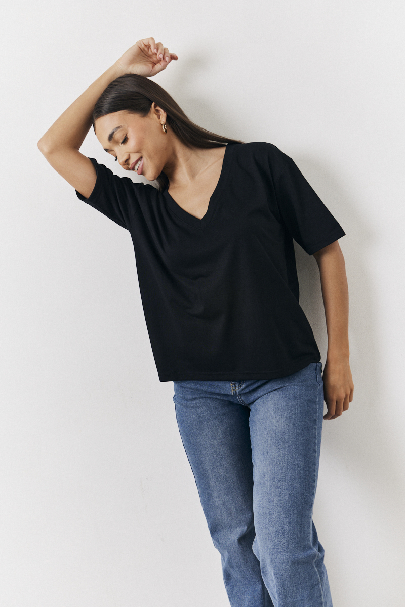 2 Pack Slouchy V-Neck T-Shirt