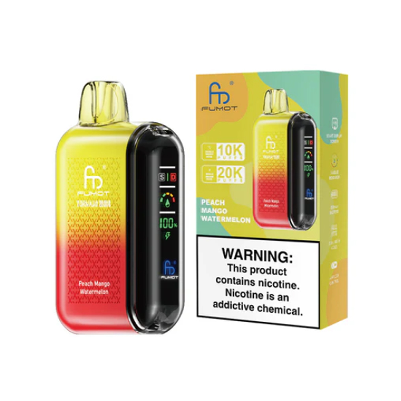 [Europe-DE01] Authentic Fumot RANDM TORNADO 20000 Kit 20ml-CigBest