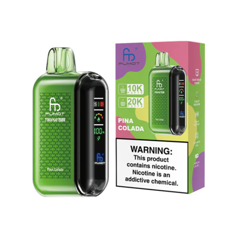 [Europe-DE01] Authentic Fumot RANDM TORNADO 20000 Kit 20ml-CigBest