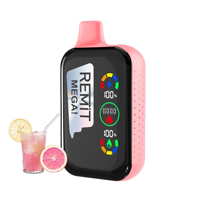 [Global-CN03] REMIT MEGA 18000 puffs Rechargeable DPS Kit 650mAh 18ml-CigBest
