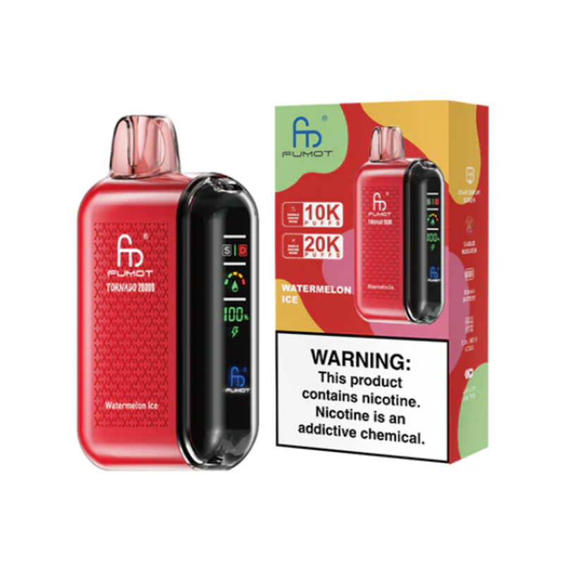 [Europe-DE01] Authentic Fumot RANDM TORNADO 20000 Kit 20ml-CigBest