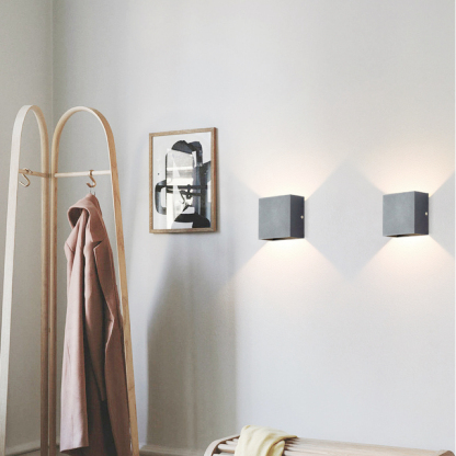 Modern Aluminum Waterproof LED Wall Sconce Wall Light Outdoor Indoor Use