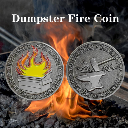 Dumpster Fire Challenge Coins III