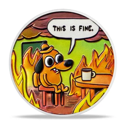 Dumpster Fire Challenge Coin Ⅱ