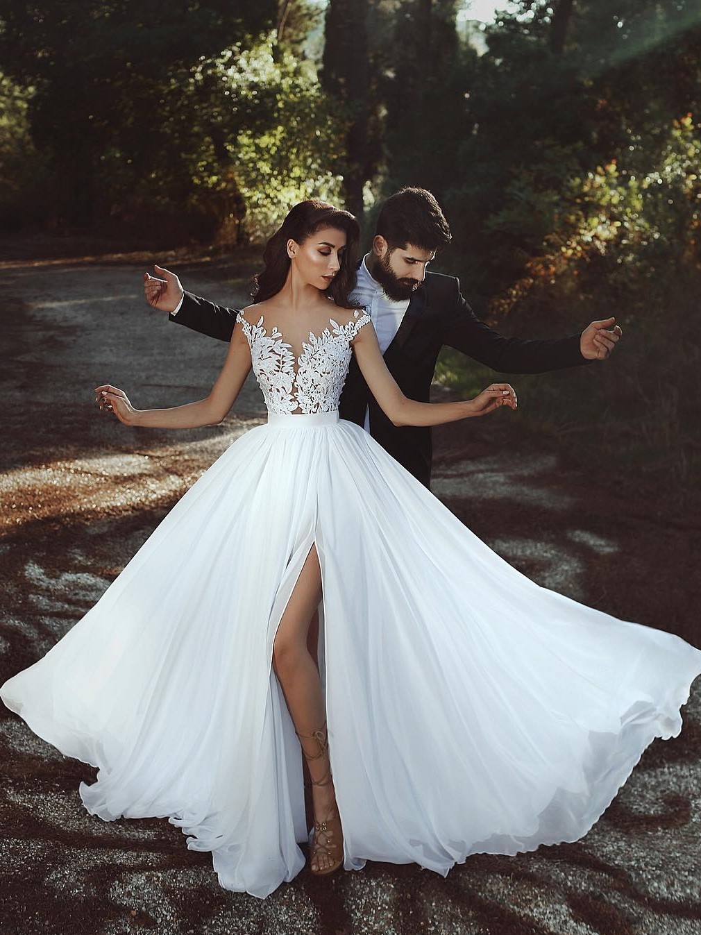 robe de mariée 2021 | robe de mariée élégante MM0199