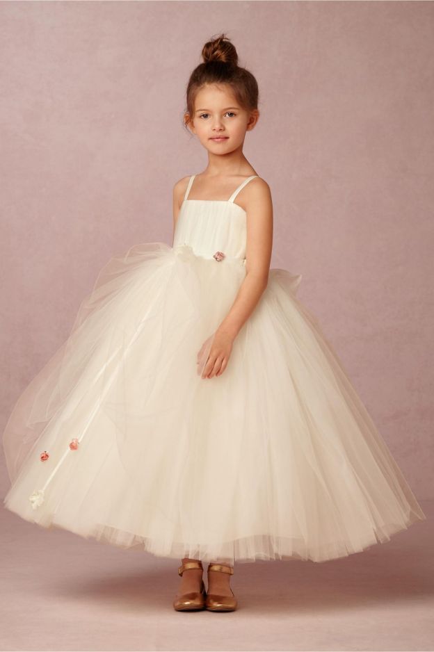 Forme princesse bretelle fleur ceinture avec nœud dans le dos