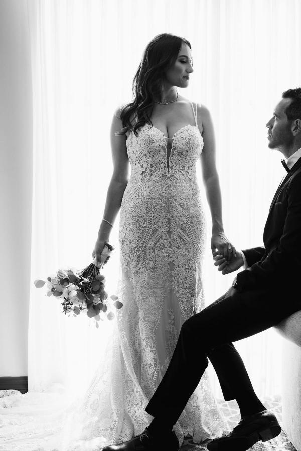 Robes de mariée sirène élégantes | robes de mariée avec dentelle