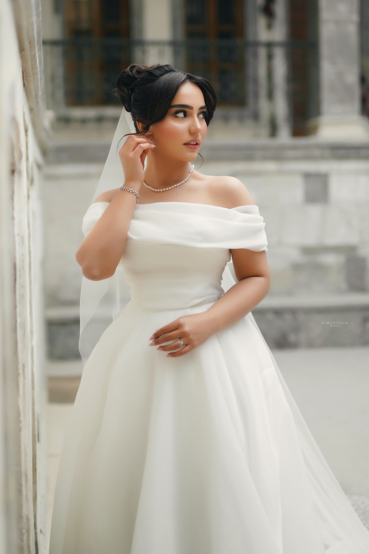 Robes de mariée simples Robe de mariée en organza à coupe trapèze à bas prix