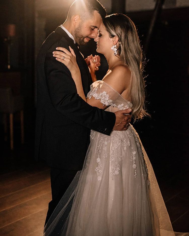 Robes de mariée Boho Une ligne | Robes de mariée avec de la dentelle