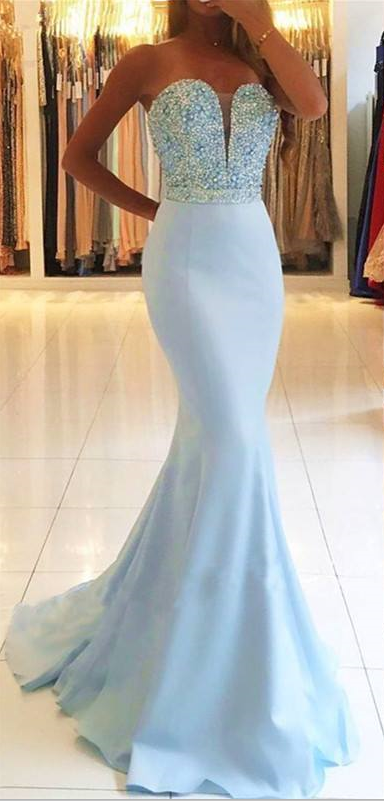 robe de soirée sirène strass | robe de soirée longue