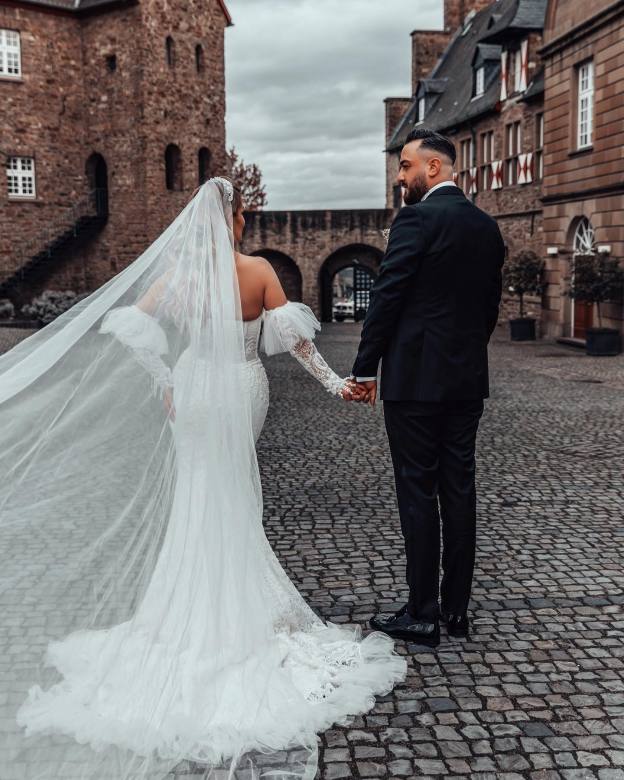 Robes de mariée sirène élégantes | robes de mariée en dentelle
