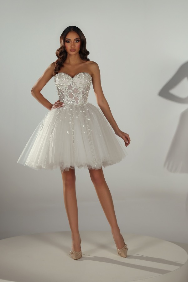 Summer Brautkleider Kurz Spitze Hochzeitskleider Online