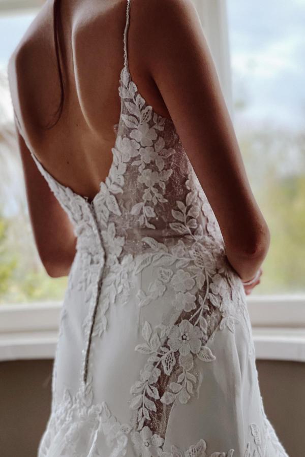 Robes de mariée vintage sirène dentelle | Robes de mariée pas cher en ligne