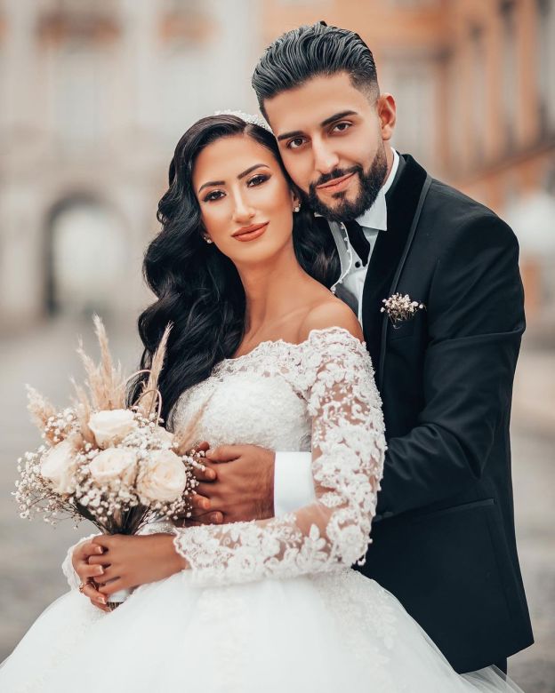 Robes de mariée princesse en dentelle | Robes de mariée à manches