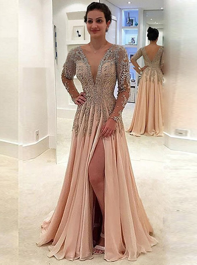 robe de soirée longue pas cher | robe de cérémonie pour mariage MM0215