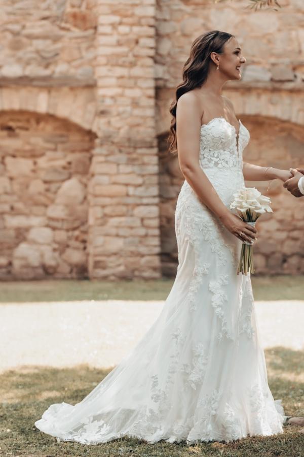 Robes de mariée modernes pas cher | Robes de mariée en dentelle sirène