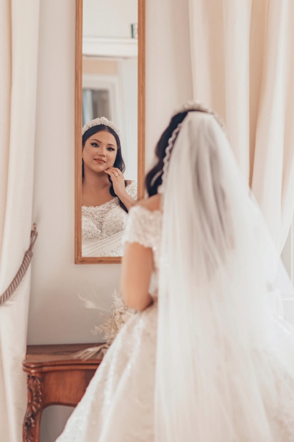 Robes de mariée de luxe princesse | Robes de mariée en satin