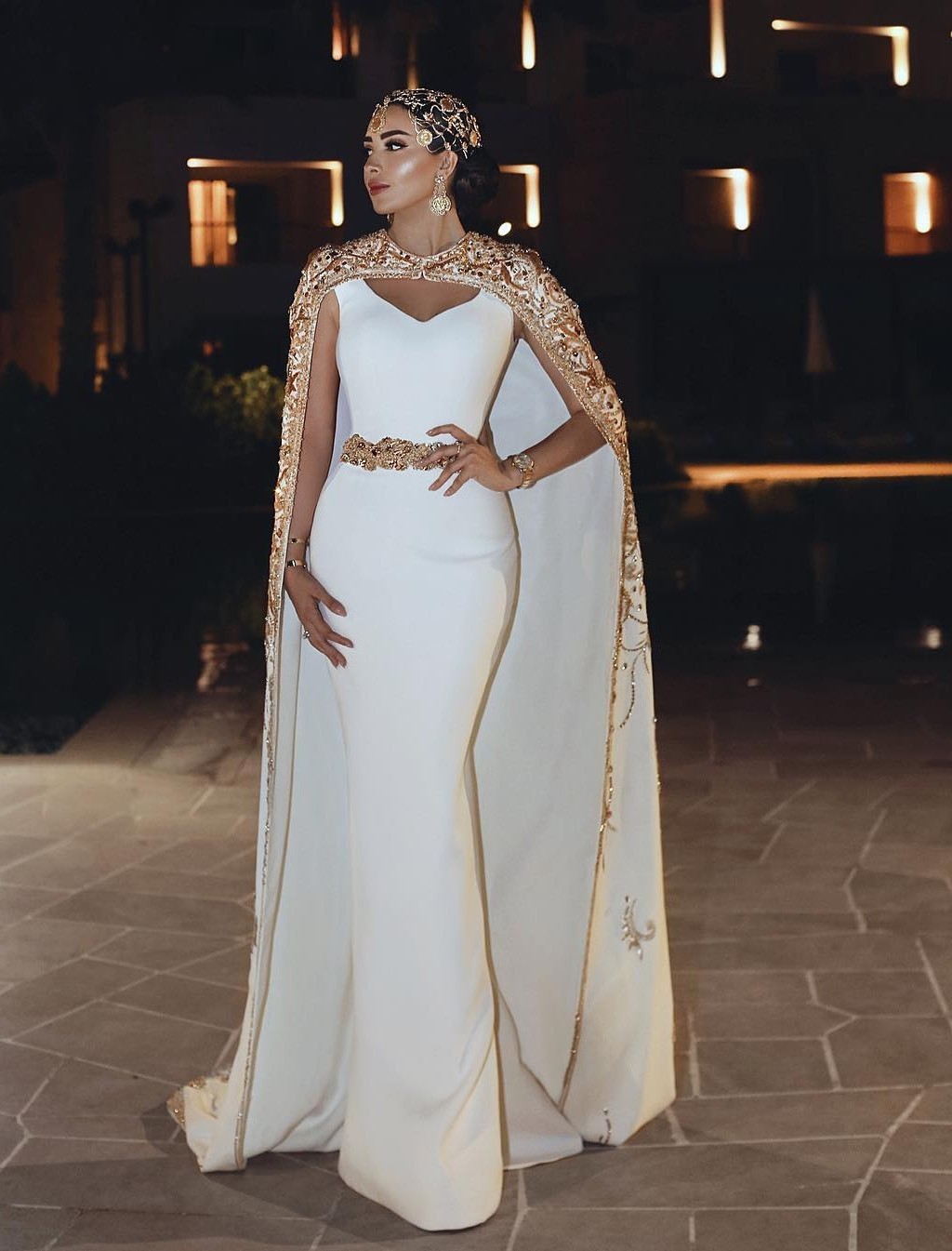 Robe de soirée blanche longue pas cher robe de bal chic