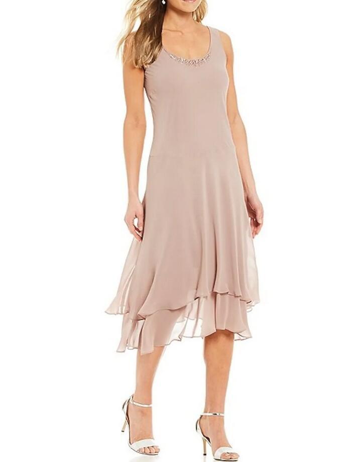 Mousseline de Soie 3 Pièces Mère de la Mariée Robes | Mère de la robe de mariée avec veste