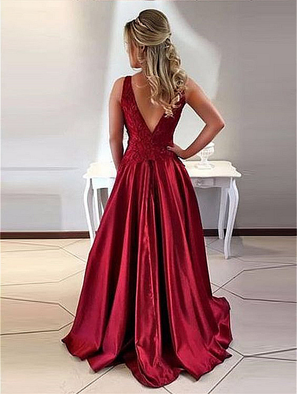 Robe de Soirée Cérémonie longue | Robe de Soirée Dentelle