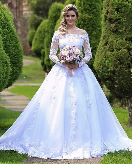 Forme Princesse alayage/Pinceau train Dentelle Robes de mariée 2021 avec Dentelle
