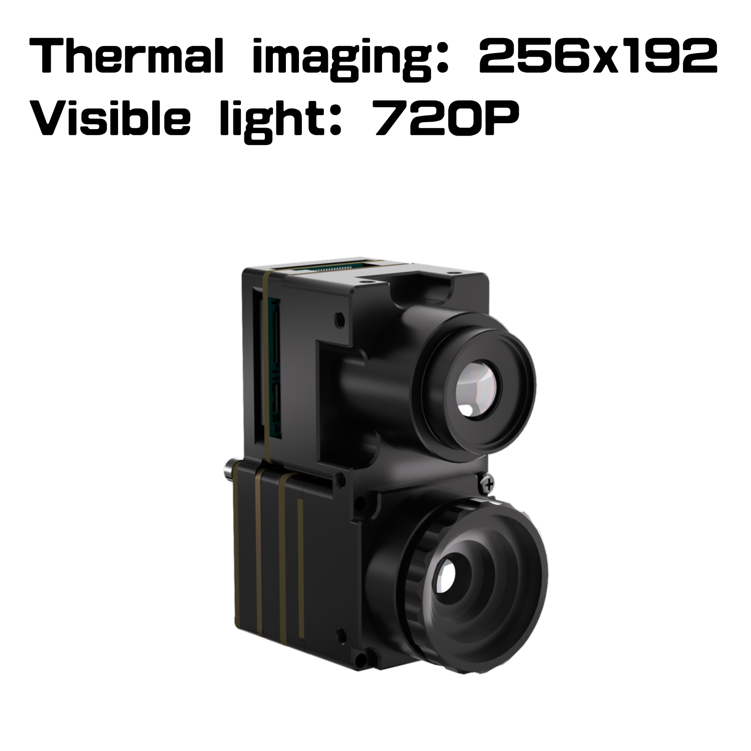 M2V Series Dual-Spectrum Fusion Module（thermal imaging + visible light cameras）
