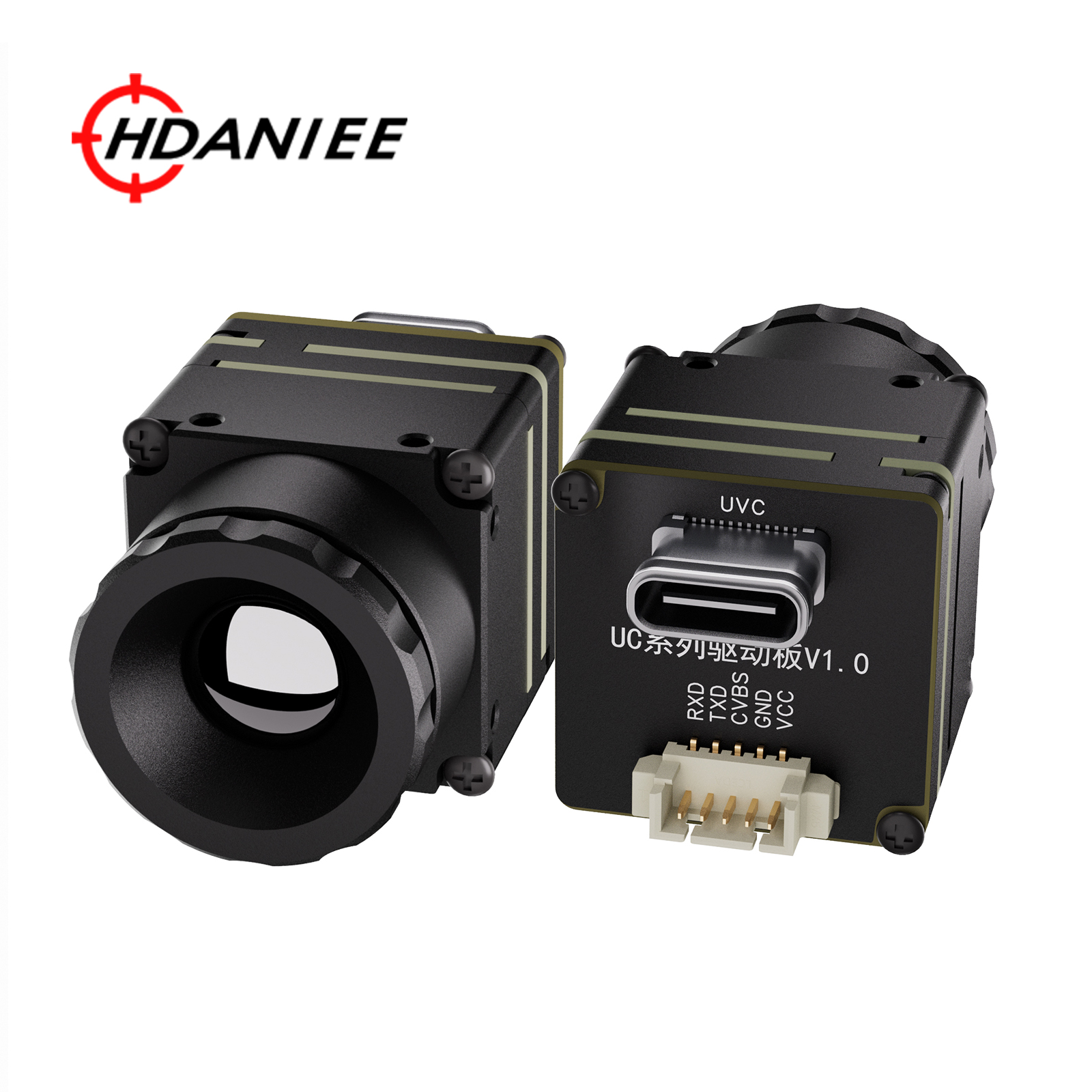 UC Series Universal Thermal Imaging Core - 640/384/256 VOx 12μm | USB & CVBS Output