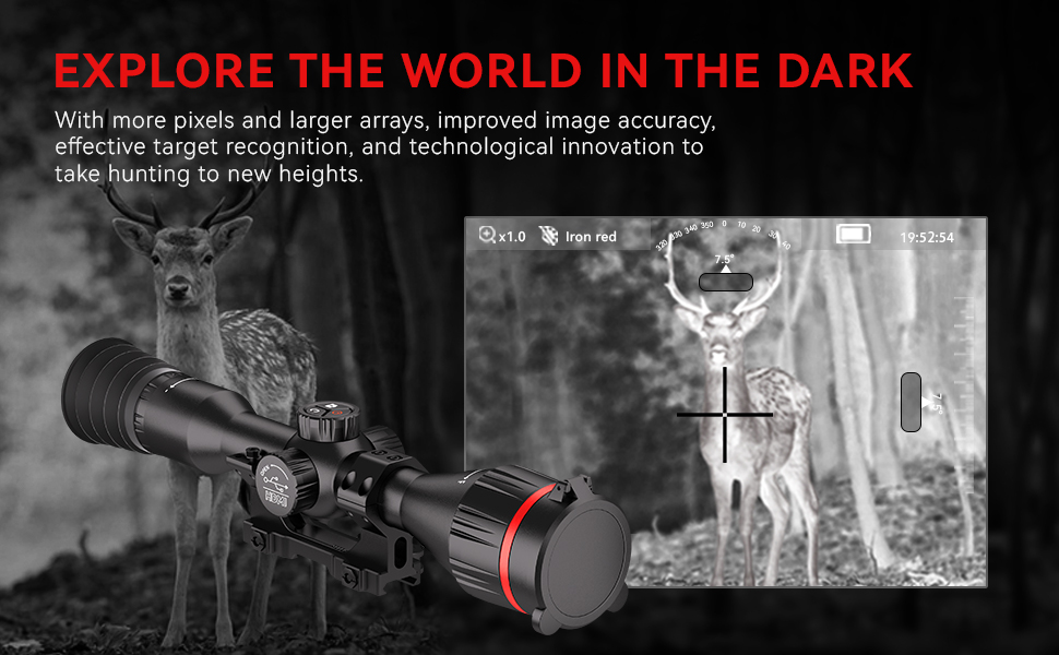 HDANIE QZ Multi-functional Full Thermal Imaging Sight 640*512 Thermal Imaging Sight 384*288 Thermal Imaging Scope